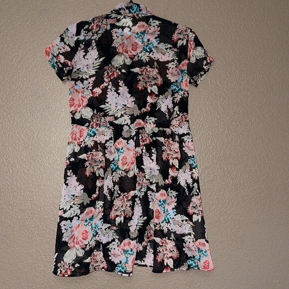 Band of gypsies floral sheer dress no lining size xs - Picture 5 of 5